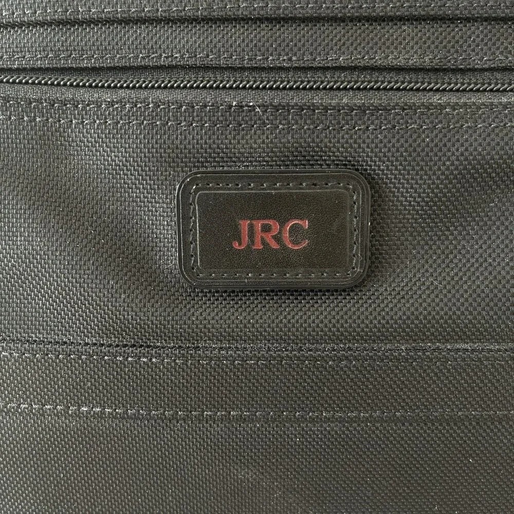 Tumi Laptop Shoulder Bag Black Ballistic Nylon Carry On Briefcase Shoulder Strap